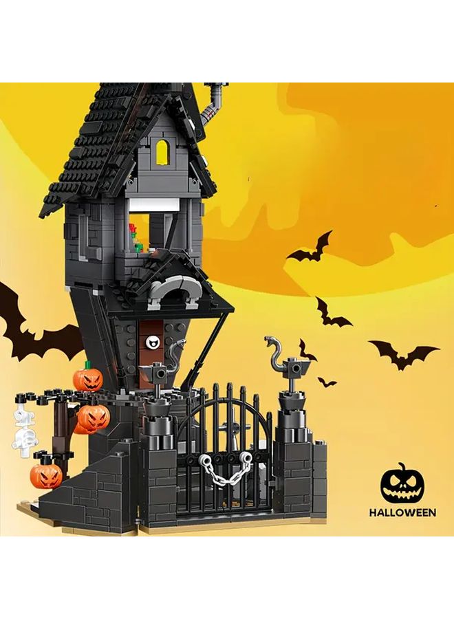 Halloween Castle Building Blocks 564pcs DIY Creative Construction Toy Gift - Image 1